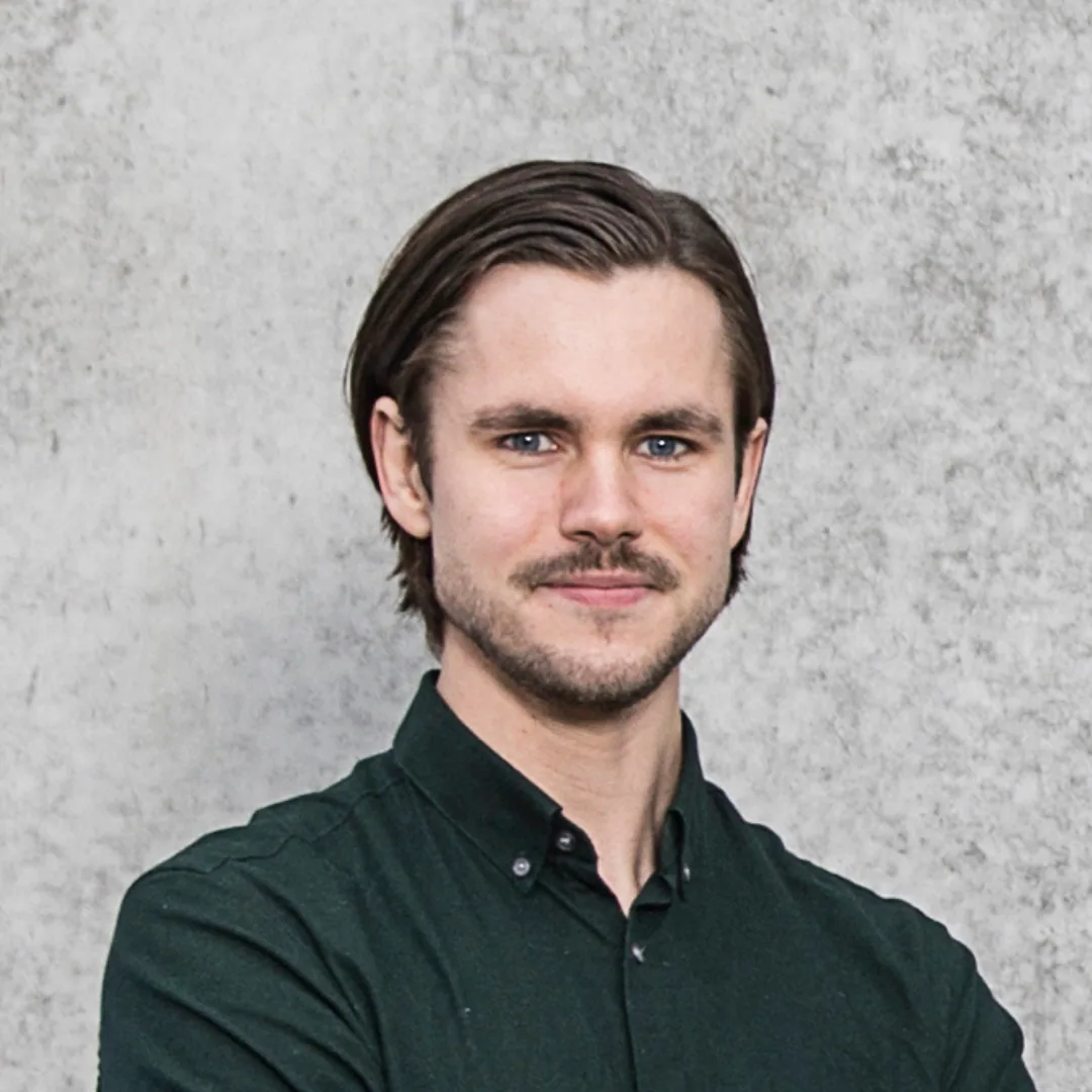 a large image of a person